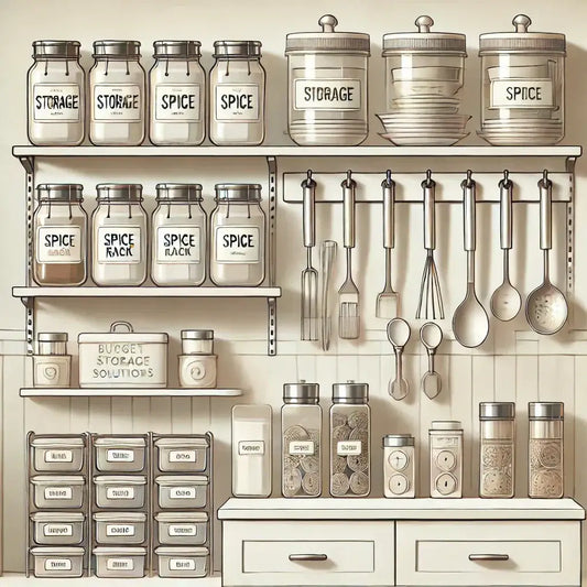 Organise Your Kitchen Like a Pro Using These Budget Buys