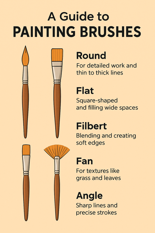Painting Brushes – A Complete Beginner’s Guide