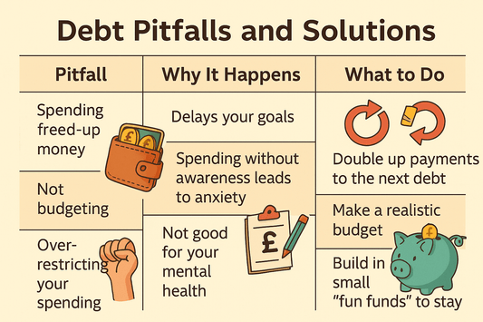 motivational map of debt-repayment journey