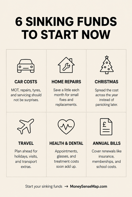 12 Sinking Funds That Can Make Your Budget Easier