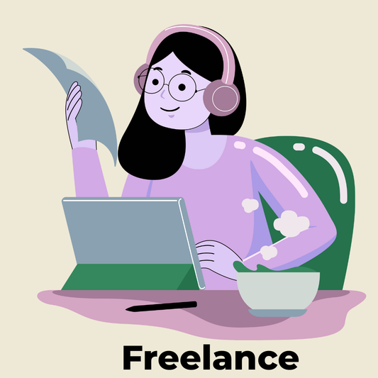 Freelancer managing money